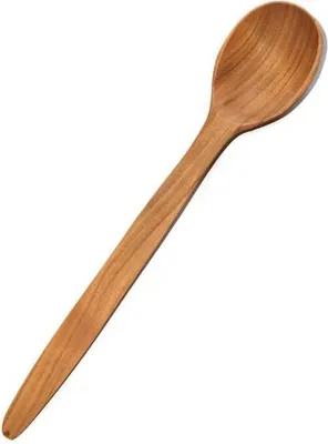 Produktbild von Kirschholzlöffel Groß 27 cm | Ökologischer Kochlöffel | Natürlicher Küchenlöffel | Robuster Koch- und Servierlöffel