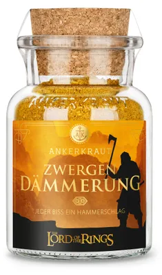 Produktbild von Zwergendämmerung (Der Herr der Ringe), 90g im Korkenglas