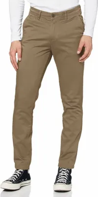 Produktbild von Jack & Jones 12150160, Chino, Erwachsener, Beige, Baumwolle, Elasthan, Nicht bleichen, Natürliche Trocknung