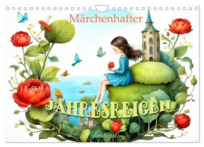 Produktbild von Märchenhafter Jahresreigen (Wandkalender 2027 DIN A4 quer), CALVENDO Monatskalender