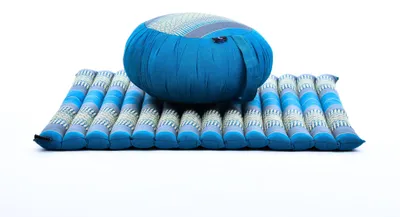 Produktbild von Leewadee Zafu & Zabuton Meditationsset 70 x 70 cm Kapok Meditationskissen
