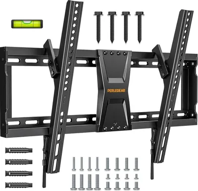 Image de Support TV mural 37-82 pouces inclinable 60kg VESA 600x400mm PGLT5
