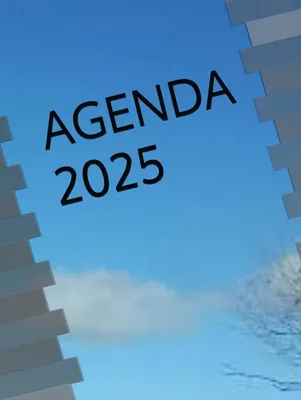 Immagine prodotto di Agenda 2025 per la pianificazione mensile e settimanale
