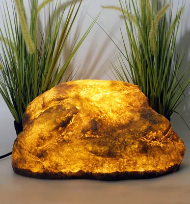 Obrázok produktu pre Záhradné svietidlo Rock Záhradné svetlo Dekoratívne svietidlo Rock Garden Rock Garden Stone