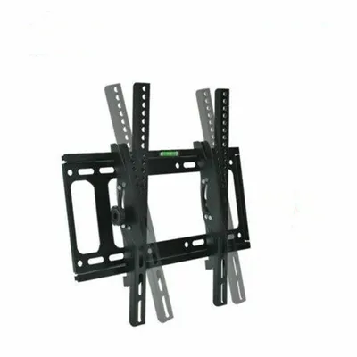 Productafbeelding van AIORBER TV-wandhouder, kantelbaar, compact, ruimtebesparend, draagvermogen 50 kg, VESA-compatibel, max. 400x600 mm, geschikt voor platte en gebogen schermen, voor televisies van 32-65 inch, zwart