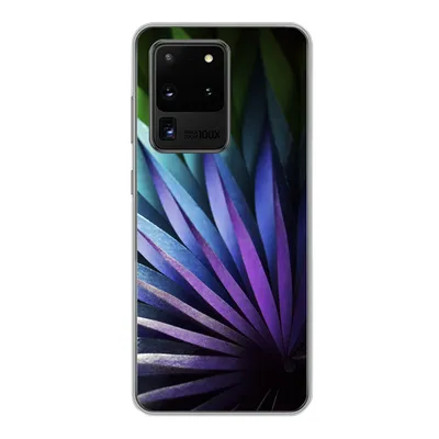 Produktbild von MuchoWow® Handyhülle Schutzhülle Hülle für Samsung Galaxy S20 Ultra Blumen - Geometrie - Abstrakt Silikon Softcase Handy Hülle - Karteninhaber