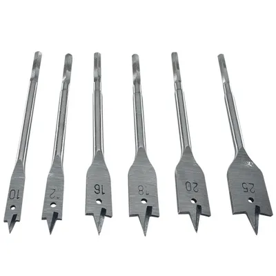 Obrázok produktu pre Sada plochých vrtákov do dreva 6ks 10mm - 25mm 01113
