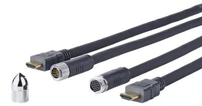 Produktbild von Vivolink PROHDMICW15, 15 m, 1920 x 1080 Pixel, 3D, 10,2 Gbit/s, Audio Return Channel (ARC), Schwarz