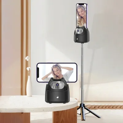 Obrázek produktu pro AI Auto Face Tracking Gimbal Desktop Selfie Stabilizátor pro telefon Robot Cameraman 360 ¡ã Rotation No APP Required for Vlog Live Streaming Video Recording