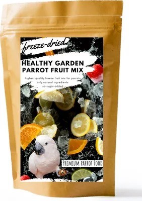 Image de Mélange de fruits du jardin sains Pour les perroquets - Nourriture fruitée Premium 40G Nourriture pour perroquets Premium - Mélange de fruits du jardin sains 40G Pour tous les perroquets