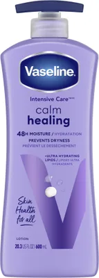 Produktbild von Vaseline | Calm Healing 600ml - Körperlotion, Lavendel, Feuchtigkeitsspendende Lotion, Körperöl