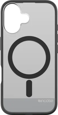Produktbild von Incase INPH190401-BLK, Cover, Apple, iPhone 16, 15,5 cm (6.1"), Schwarz, Durchscheinend