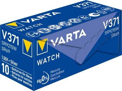 Image de Varta - VA 371 Horloges pile SR69 (1 pièce)