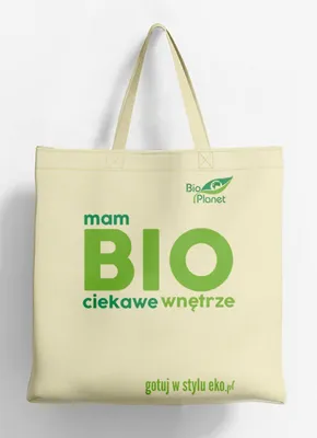 TORBA BAWEŁNIANA Z LOGO BIO PLANET