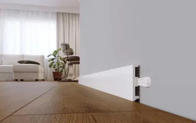 Zdjęcie produktu dla Listwa przypodłogowa STIQ XL Biała ST810, 5905167839881