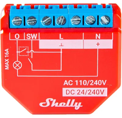 Imagen del producto de Shelly PLUS 1 PM: Dispositivo de automatización del hogar con Bluetooth y Wi-Fi (21,71)