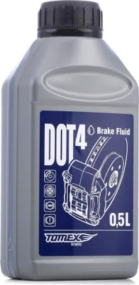 Produktbild von TOMEX brakes DO-40 DOT 4 Bremsflüssigkeit Brems Flüssigkeit 0,5L Brake Fluid