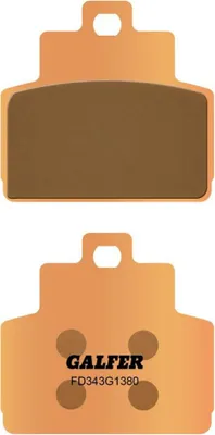 Image de Plaquettes de frein Galfer - métal fritté
