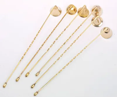Produktbild von Kerzenlöscher Set mit 6 Stück (Länge 27 cm) für Wachs Kerzen