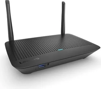 Produktbild von Linksys Dual Band Wi-Fi Mesh Router MR6350 802.11ac, 867+400 Mbit/s, 10/100/1000 Mbit/s, Ethernet LAN (RJ-45) Ports 4, Antennentyp 2xExtern, 1 x USB 3.0