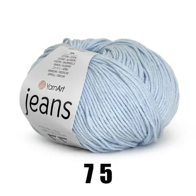 Produktbild von YarnArt Jeans (50g/160M) 75 hellesblau