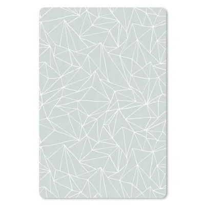 Produktbild von MuchoWow® Mauspad Mousepad Netzwerk - Dreieck - Muster 18x27 cm - Mousepads - Maus Mat - Pad - Mausunterlage