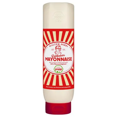 Produktbild von Popp - Delikatess Mayonnaise - 650ml