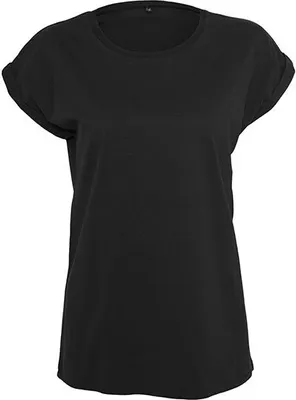Produktbild von Build Your Brand LadiesŽ Extended Shoulder Tee