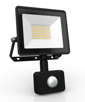 Produktbild von Ledvion ECO LED Strahler Außen mit Bewegungsmelder 30W IP65 4000K 3300lm