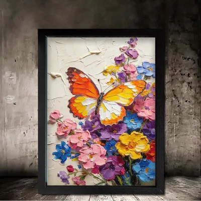 Produktbild von Rahmen Home Wand Nachbildung,  Holzrahmen Gedruckte Kunstwerke Wanddekoration, Kann Direkt An Der Wand Aufgehängt Werden, Wohnzimmer Nachbildung 20x25cm