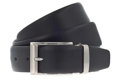 Imagen del producto de Vanzetti Cuero cinturón Dresscode: Business 35mm Cambered Belt W80 Black