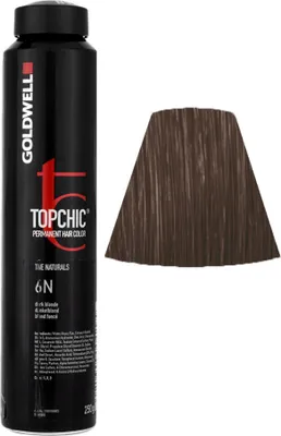Produktbild von Goldwell Topchic The Naturals, Braun, 6N, Dark Blonde, Unisex, 250 ml, Alle Haare