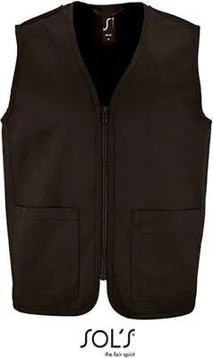 Immagine prodotto di SOLs 02110 | Scaldacorpo da uomo Wallace - Colore: Nero - Taglia: L