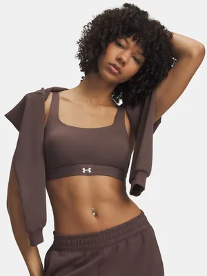 Obrázek produktu pro Podprsenka Under Armour Ua Effortless High - barva: pepřová, velikost: L/D