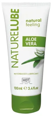 Obrázok produktu pre HOT NatureLube Aloe Vera - lubrikant na vodnej báze - aloe vera - 100 ml