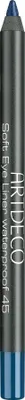 Zdjęcie produktu dla ARTDECO Soft Eyeliner Waterproof, Krem, Ołówek, Niebieski, Cornflower Blue, 1,2 g, Kobiety