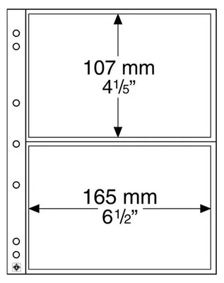 Produktbild von Münzhüllen NUMIS, 2er Einteilung, 10er Pack