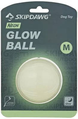 Obrázok produktu pre Hračka pre psa GiGwi Skipdawg neónová svietiaca lopta
