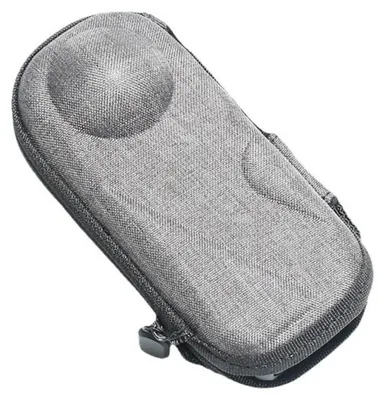 Image de INF Housse semi-rigide EVA et toile pour Insta360 X5 et X4 13.8x7.1x5.5cm Gris