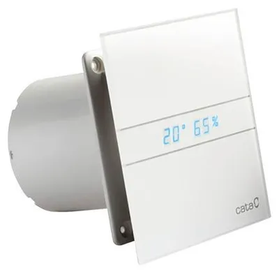 Obrázek produktu pro CATA E-120 GTH, Zeď, Koupelna, Bílá, IP44, 210 m³/h, 12 cm