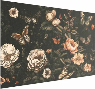 Produktbild von Posterpapier Poster - Rustic Garden 90x60 cm Blumen b-H-10019-ao-a