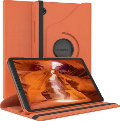 Produktbild von EAZY CASE - Tablet Hülle für Samsung Galaxy Tab A11 Schutzhülle, Tablet Case 360° drehbar in Orange