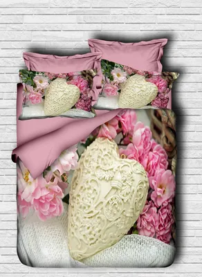 Produktbild von L'Essentiel Linge de Maison, Adal- PRL1226, Rosa,Weiß, Bettdecken, Oberseite der Bettdecke und Kissenbezug: 100% Polyestermikrosatin