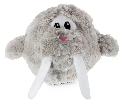 Immagine prodotto di Karlie Moppelchen Tricheco Wally - Giocattolo per cani - Peluche - Grigio - 14x14x14 cm
