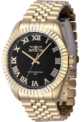 Obrázek produktu pro Invicta Specialty 47405 Pánské Hodinky - Quartz Hnutí - Nerezová Ocel s Černým Ciferníkem - 43 mm