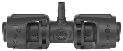 Produktbild von Gardena T-Joint, Knotenverbinder, Tropfbewässerungssystem, Kunststoff, Schwarz, Männlich/Männlich, 1 Stück(e)