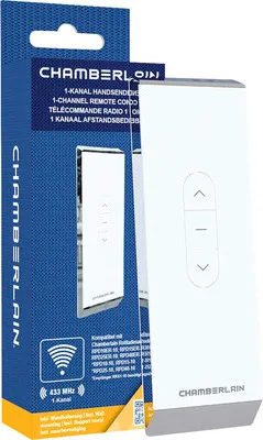 Produktbild von Chamberlain 1-Kanal-Handsender 'RTX1P-10' weiß, für Innen- und Außenbereich