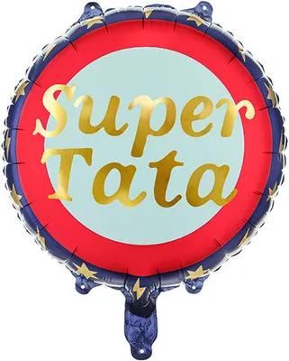 Image de Super Papa Ballon, Fête des pères 45 cm