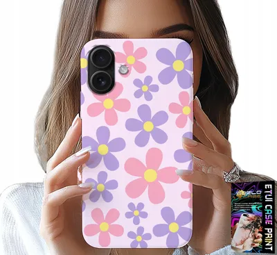 Immagine prodotto di Custodia Per Iphone 16 - Margherita Colorata, Margherita, Fiori
