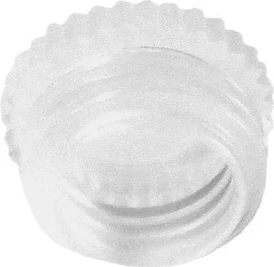 Produktbild von Lamellenstopfen transparent für Ø 12mm Flachbodenglas, 100 Stück